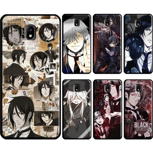 Black Butler Kuroshitsuji Sebastian Case For Samsung Galaxy J5 J7 J1 J3 2016 A5 A3 2017 J4 J6 J8 A7 A9 A6 A8 Plus 2018 Cover
