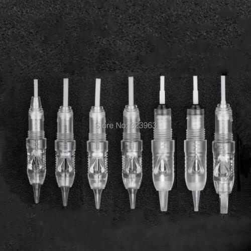 Disposable Tattoo Cartridge Needles for Charmant Premium Machine Permanent Makeup Microbladindg 1R 3R 5R 5F 5RL 7RL Eyebrow Lips