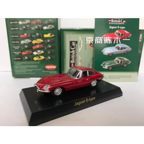 1/64 KYOSHO Jaguar E-type LM F1 RACING Collection of die-cast alloy car decoration model toys