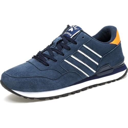 Sapatos de corrida respiráveis antiderrapantes unissex leves e resistentes ao desgaste com cordões tênis de moda masculinos