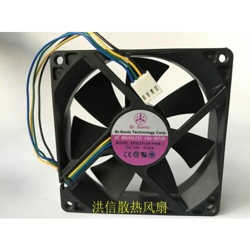 Original 9025 sp922512h PWM DC12V 0.32A 2-wire 4-wire hydraulic fan