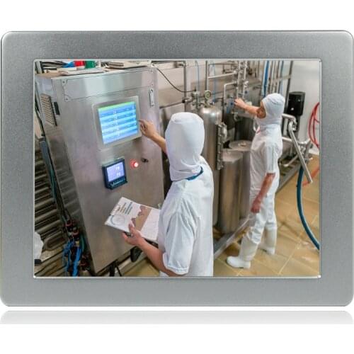 Customized Size Industrial Pc Intel core i5 6200U IP66/IP67 Waterproof Desktop All In One Fanless Mini Pc with 4gb ram 32g ssd