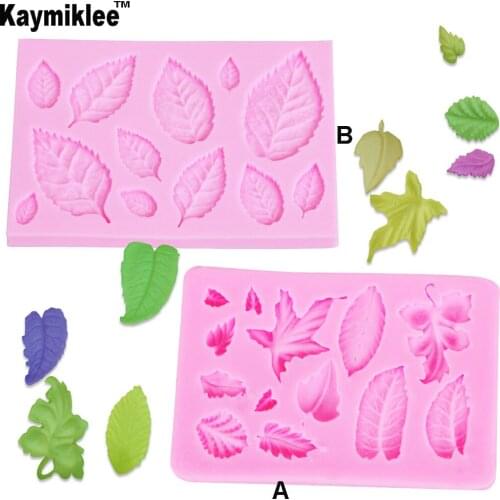 C223 Fondant Cake Decorating Tools Flower Making Gum Paste Peony Rose Floral Petal Leaf Veiner Silicone Mold
