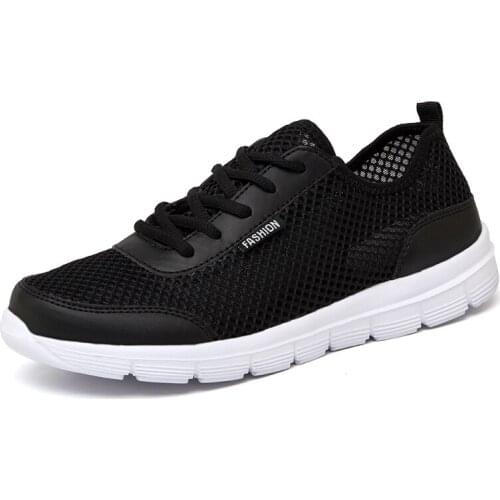 Unisex Light Running Shoes Breathable Men Casual Sports Shoes Women Summer Shoes for Men Couple Sneakers Large Size 35-48
