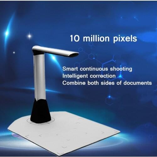 10 million pixel high-definition document scanner PDF smart office snapshot machine physical booth easy to fold