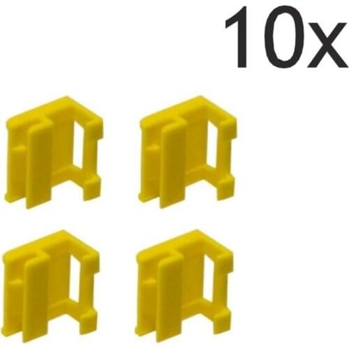 10x For BMW Plastic Trim Clips for Side skirts, Sills, Rocker Cover Locator Clips, oe#51717066220