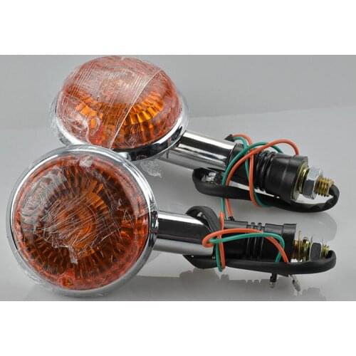 2PCS LED Motorcycle Turn Signal Light Indicator Mini for Cat Eye For Yamaha V-MAX1200 V-star XVS400 XVS650