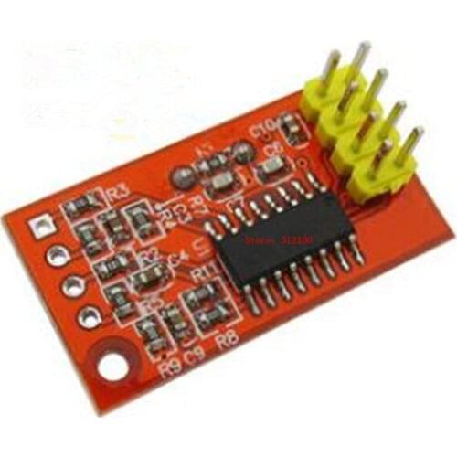 Free shipping 5pcs/lot AD7705 double 16-bit ADC data acquisition module input gain programmable SPI interface TM7705
