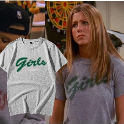 Rachel Tshirt Girls T Shirt from Friends Tv Show High Quality Casual Tee
