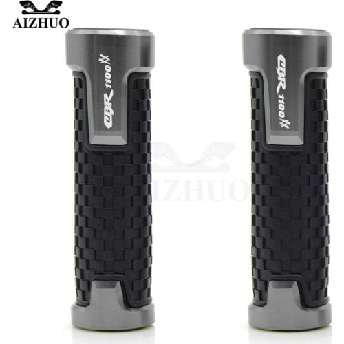 Motorcycle 22MM 24MM Handle Grips Handlebar Grips For HONDA CBR 1100XX CBR1100XX CBR 1100 XX 1997-2007 2006 2005 2004 2003 2002