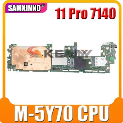 Original Laptop motherboard For DELL Venue 11 Pro 7140 M-5Y70 Mainboard CN-01JCPN 01JCPN JCT2 SR216