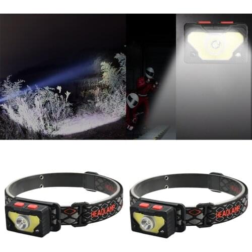 LED Work Headlamp Portable Headlight for Camping Running Fishing Inspection