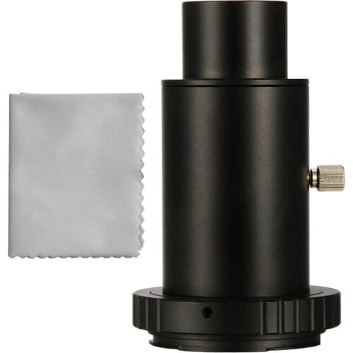 Telescope Camera Adapter 1.25" Extension Tube T Ring for Canon EOS Metal