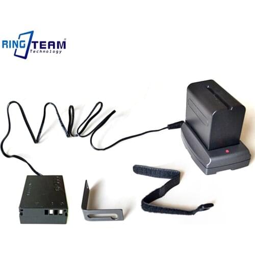 External NP-F970 Battery Holder Adapter + NB-10L DR-80 DC Coupler for Canon Cameras Powershot SX40 SX50 SX60 HS G1 G3 X G15 G16