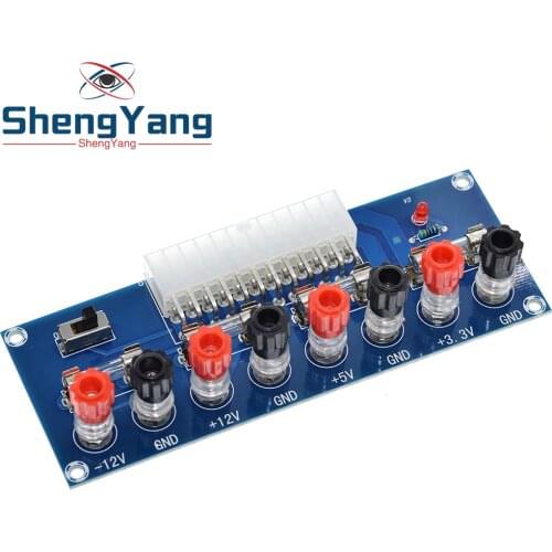 XH-M229 Desktop PC Chassis Power ATX Transfer to Adapter Board Power Supply Circuit Outlet Module 24Pin Output Terminal 24 pins