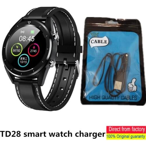 TD28 smart watch 100% original charger for DT28 smart watch, support a generation and wholesale