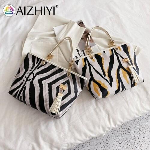 Fashion Women PU Leather Animal Pattern Printing Shoulder Shopping Bag Casual Ladies Large Capacity Tote Handbags