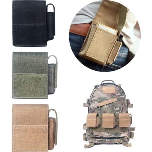 1000D nylon Military Molle Pouch Tactical Single Pistol Magazine Pouch Sheath Airsoft Hunting Ammo Camo Bags