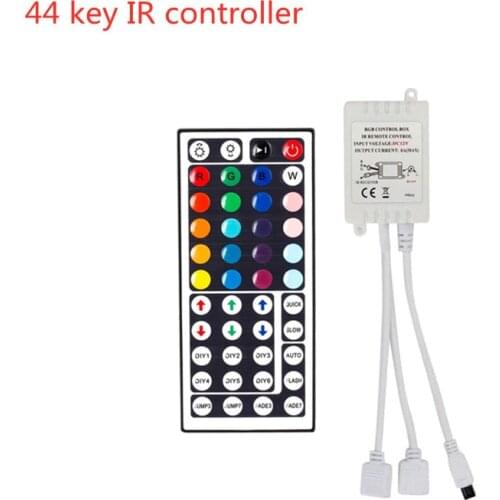 44 Key IR Remote Controller Wireless,Rectifier Control Box,DC 12V 3A Power Supply Adapter,for 2835 3528 5050 RGB LED Strip Light