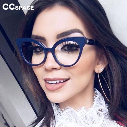 45143 Retro Square Ladies Glasses Frames Cat Eye Women Optical EyeGlasses Fashion Eyewear