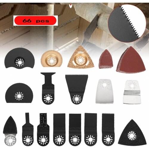 Soft Metal 66pcs Blades Carbon Steel For MKT Labor Saving Longer Teeth