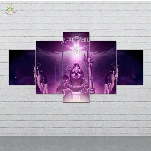 God Image Modern Canvas Art Prints Poster Wall Painting Home Decoration Artwork Wall Art Pictures for Bedroom 5 PIECES