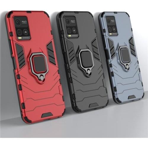 For ViVo V21e 5G Case Cover ViVo S10 Pro V21 Y73 Ring Holder Protective Bumper Housings Back Phone Cases For ViVo V21e S10 Funda