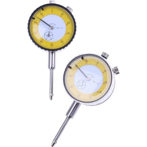 1" Dial Test Indicator Travel Lug Lever Gauge Scale Meter 0.001" Graduation