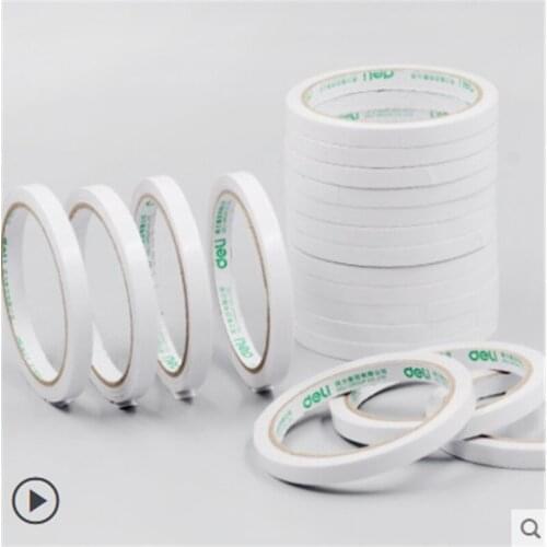 10M Double-sided Tape White Super Strong Ultra-thin High-adhesive Paper Cotton Double-sided Adhesives Tape for Balloon Stickers