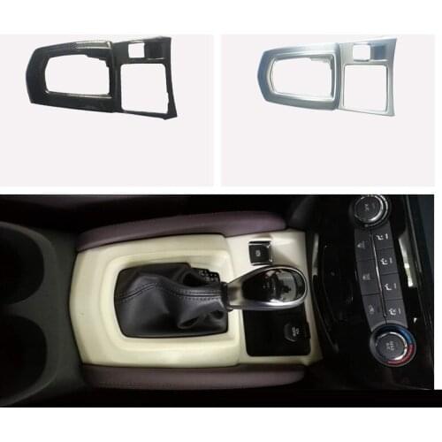 Chrome For Nissan Qashqai J11 2018 2019 2020 ABS Carbon Look Gear Shift Electronic Handbrake Frame Trim Cover accessories