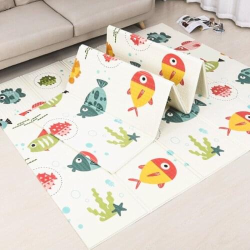 Baby Room Carpets and Rugs Foldable Play Mat Childrens Carpet Soft Floor Toddlers Blanket Toys For Kids Crawling Pad with Bag