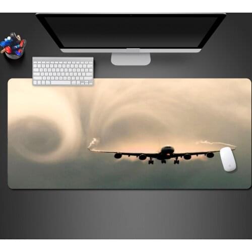 Cool Cloud Plane Mouse Pad Game Players Rubber Mousepad PC Game Mousepad Large Quality Mouse Pad Boyfriend Christmas Gifts