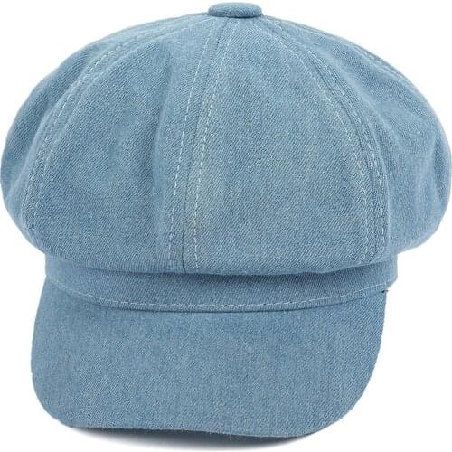 Hat autumn new product octagonal hat, couple wild fashion, out of the street, travel cowboy hat