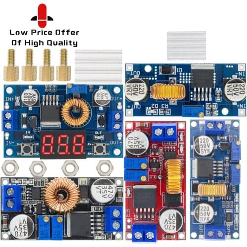 Original 5A DC to DC CC CV Lithium Battery Step down Charging Board Led Power Converter Lithium Charger Step Down Module XL4015