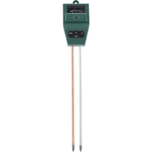 Pro 3 in 1 PH Sunlight Hydroponics Analyzer Smart Wood Soil Moisture Meter Sensor Test Tools Kit