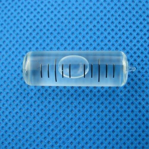 QASE 10.5*34MM 15'/2mm Tube Glass level Vial Bubble Spirit Level Measurement Equipment
