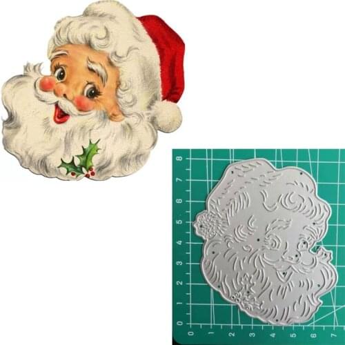 Christmas Santa Claus Cutting Dies 2019 Fustelle Metalliche Per Scrapbooking Die Cuts For Paper Crafting