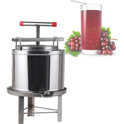 Manual Honey Juicer Stainless Steel Honey Processing Machine Beekeeping Tools