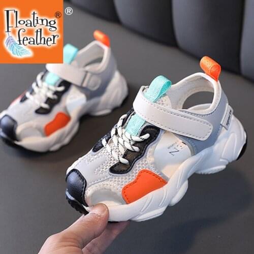 Size 21-30 Kids Casual Sandals For Boys Girls Baby Anti-Slippery Sandals Children Breathable Sandals For Boys Kids Toddler Shoes