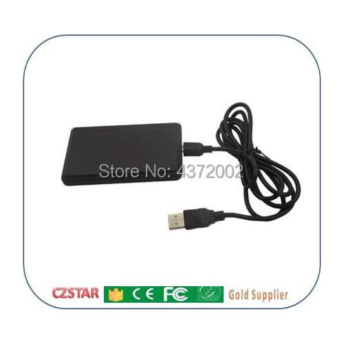125khz RFID ID card Reader 13.56mhz IC card reader USB desktop Reader support tag EM/TK4100/4200 chip free sample