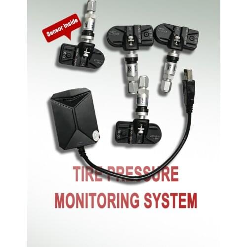Android TPMS for Car Radio DVD Player Multimeidia Tire Pressure Monitoring System Spare Tyre Internal Sensor USB