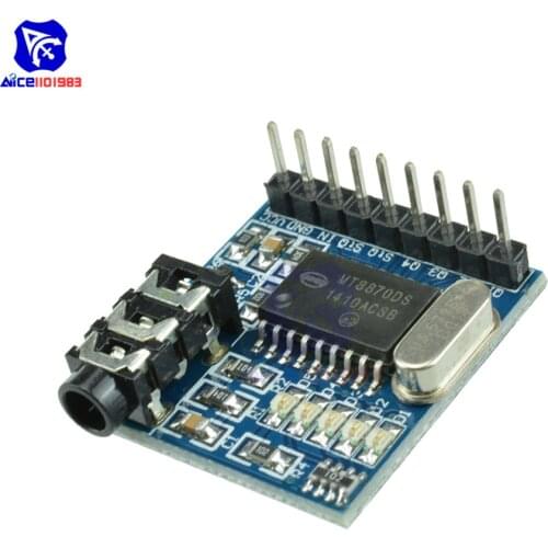Diymore MT8870 DTMF Audio Voice Decoder Module LED Indicators
