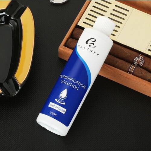 COHIBA 70% Humidity Cigar Humidifier 200Ml Cigar Moisturizing Keep Cigar Fresh Accessories Humidification Solution