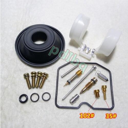 1 set $ 12.5) 1989-97 year KPS ZRX400/ZRX-II ZR400C/E/F Keihin carburetor repair kit Configure vacuum diaphragm and float
