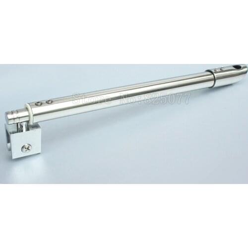 1PCS Stainless Steel Universal Shower Glass Connect Bar Glass Swing Telescopic Support Rod Adjustable Length 300~500mm/500~700mm
