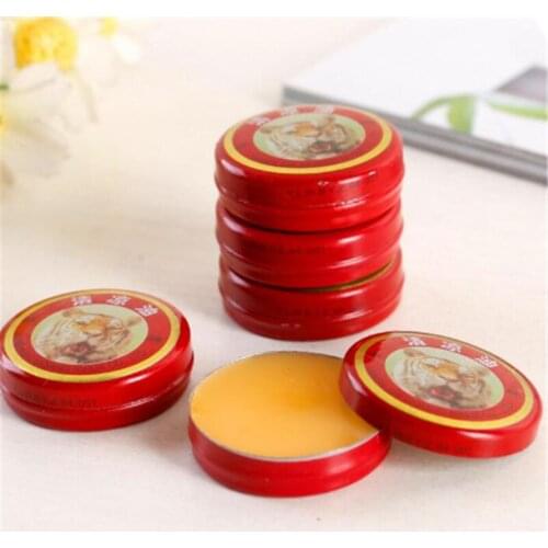 5PCS Red Tiger Essential Balm Mosquito Elimination Muscle Back Neck Relieving Headache Dizziness Cool The Whole Body Massager