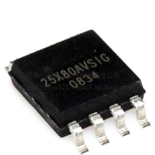 50PCS W25X80AVSSIG 25X80AVSIG W25X80 W25X80AVSIG