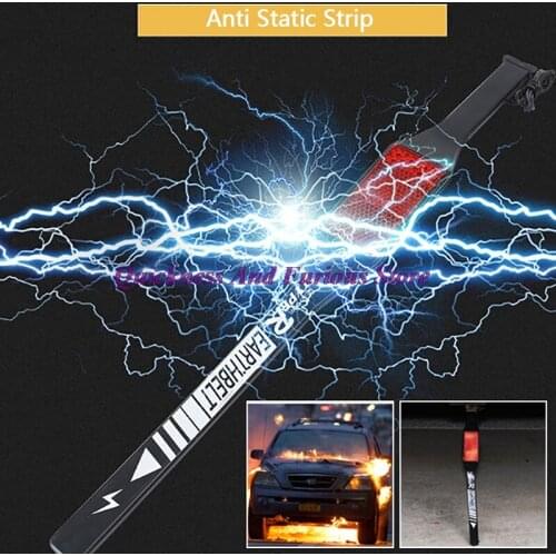 Anti-Static Road Travel Car Electrostatic Belt Avoid Antistatic Vehicle Canceller Car Styling Metal Belt Exterior Accessories
