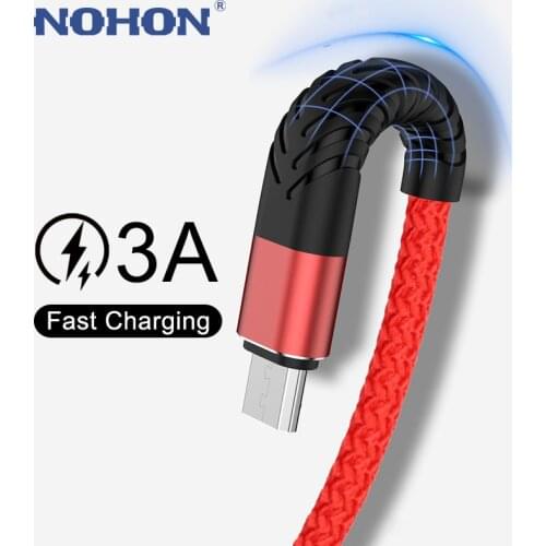 1M 2M 3M Micro USB Fast Charging Data Cable For Samsung S6 S7 Edge A3 A5 A7 A10 Honor 10i Redmi 4X Note 5 Pro Android Long Wire