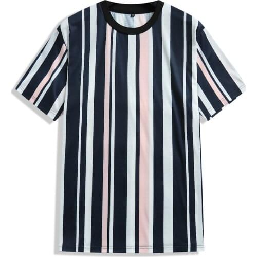 Мужские полосаты футболки Lecopike China At AliExpress